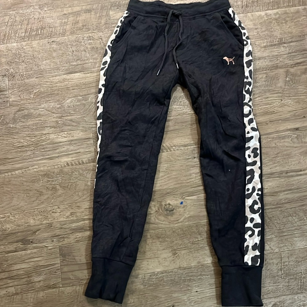 Pink Victoria’s Secret sweatpants